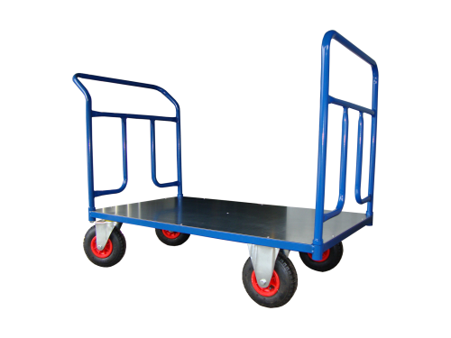 2 burtowy 250kg 1000x700 koła pompowane - blacha