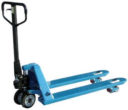 WÓZEK PALETOWY AC 25 KOŁA POLIURETAN 2500KG DŁ. 1000MM