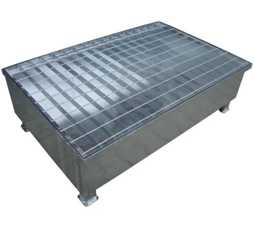 Wanna ociekowa na 2 beczki 200 litrów ocynkowana