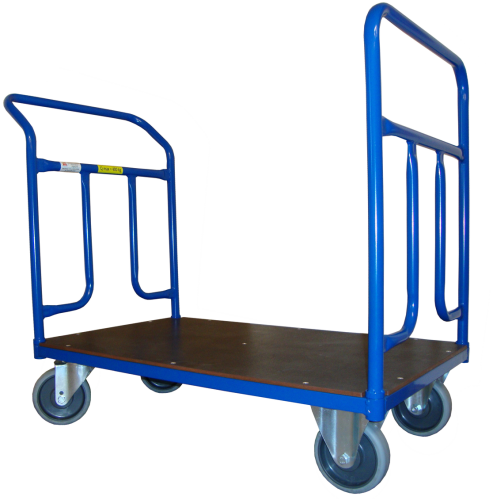 platformowy 2 burtowy 400kg 1000x700 blat ze sklejki 
