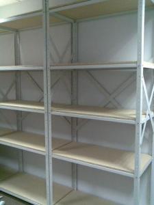 Regały z półką paździerzową 2000x1000x500mm, 180kg/półkę 